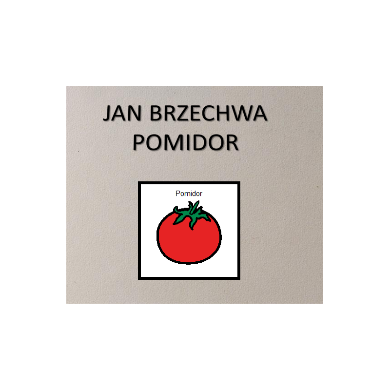 Czytanka uczestnicząca "Pomidor" (AAC)
